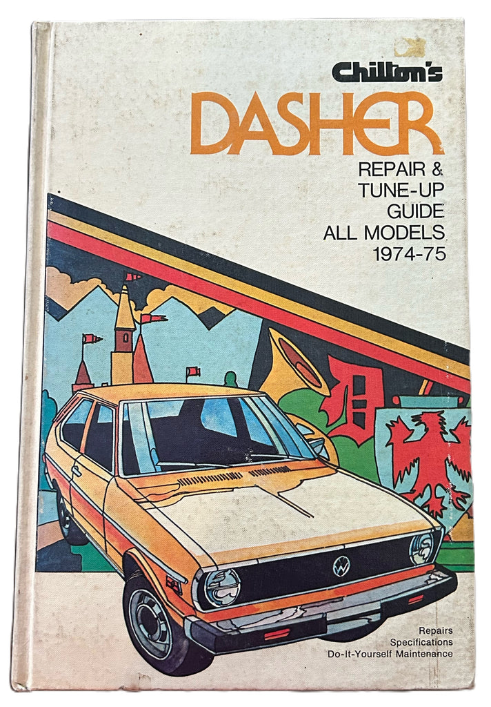 CHILTON TUNE REPAIR GUIDE VW DASHER 1974-1975