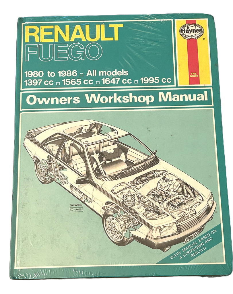 HAYNES WORKSHOP MANUAL 764 RENAULT FUEGO 1980-1986