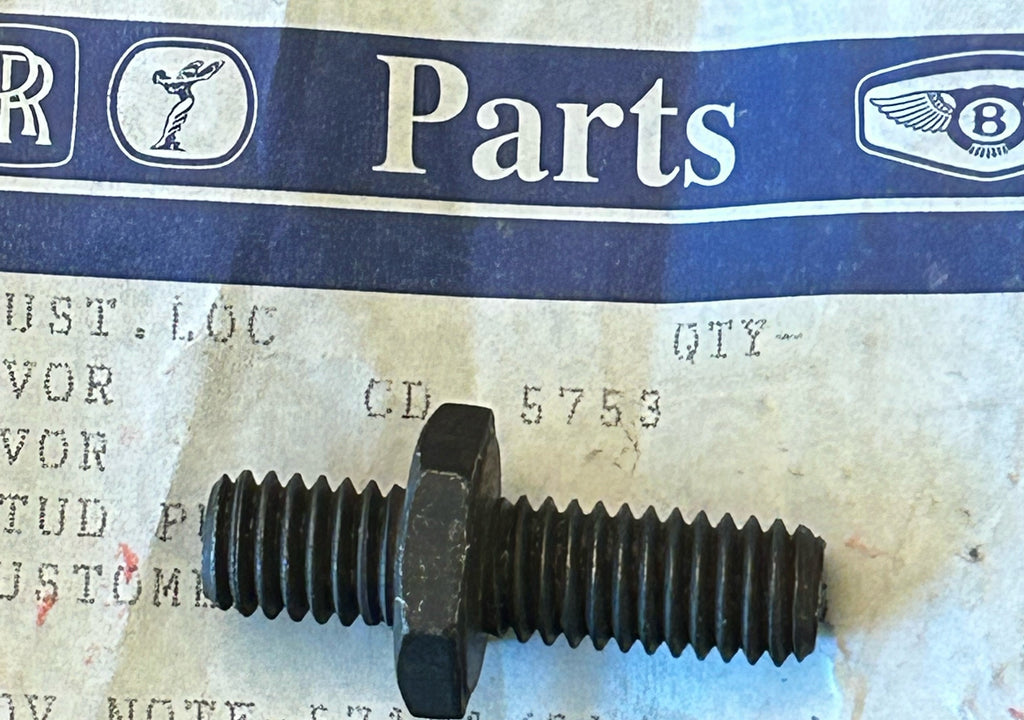 MOUNTING STUD SAGINAW STEERING PUMP ROLLS ROYCE NOS CD5753