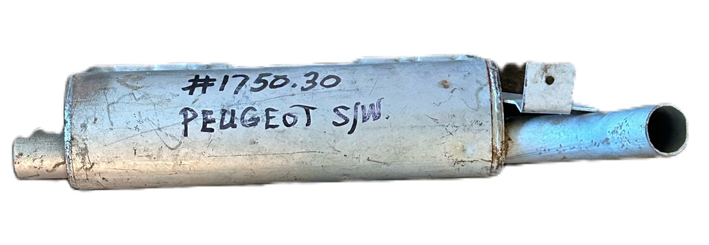 GENUINE NOS PEUGEOT EXHAUST MUFFLER RESONATOR 1750.30