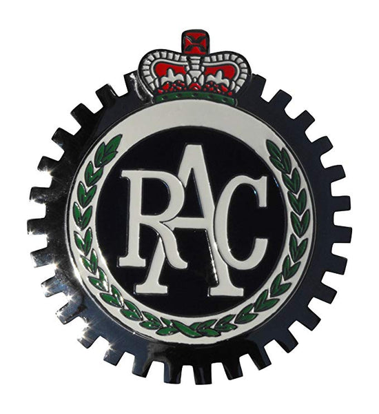 RAC CAR GRILLE BADGE ROYAL AUTO CLUB ENGLAND