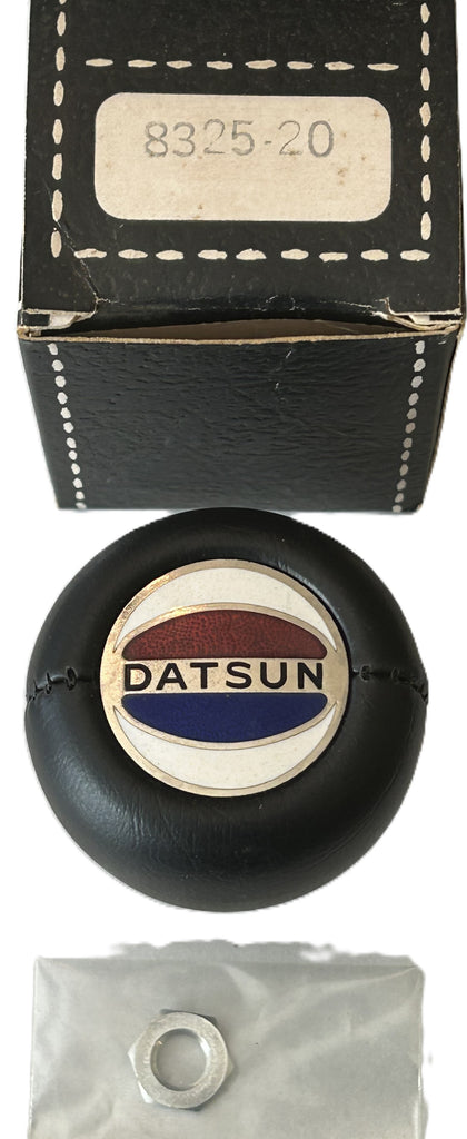 AMCO SHIFT KNOB NOS 8325-20 DATSUN - LEATHER GRAIN