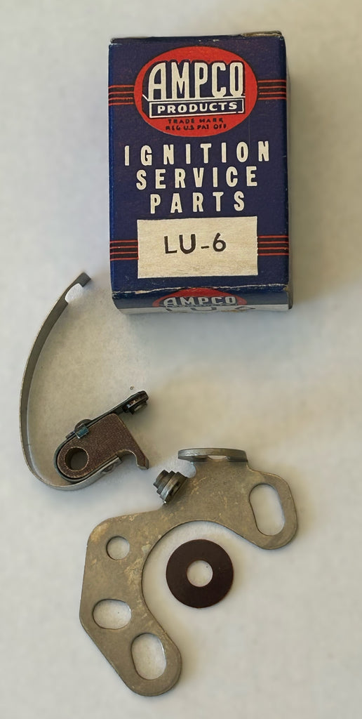 LU-6 AMPCO IGNITION CONTACT SET FOR LUCAS DISTRIBUTOR DM DMB DMBZ