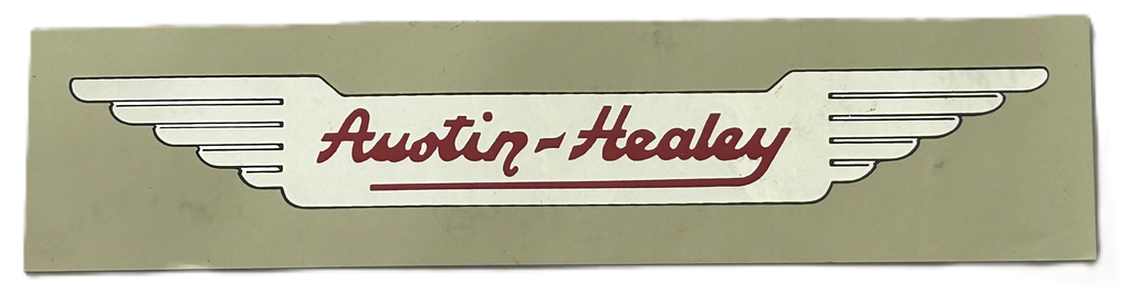 NOS AUSTIN HEALEY DECAL 6 1/2" X 1 1/2"