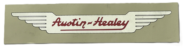 NOS AUSTIN HEALEY DECAL 6 1/2" X 1 1/2"