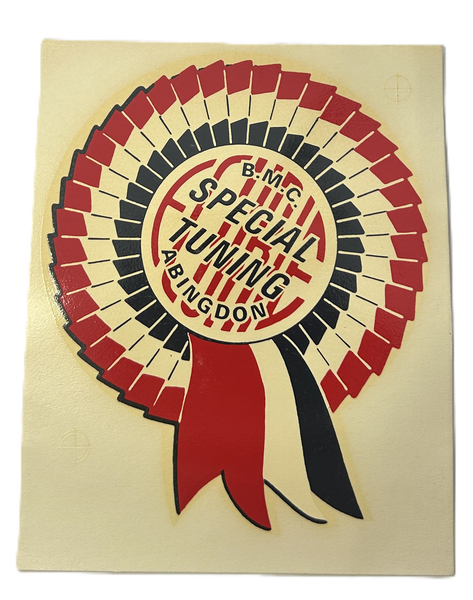 BMC SPECIAL TUNING DECAL MGA MGB MGC MG MIDGET MINI AUSTIN