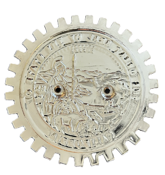 CALIFORNIA STATE SEAL CAR GRILLE BADGE EMBLEM