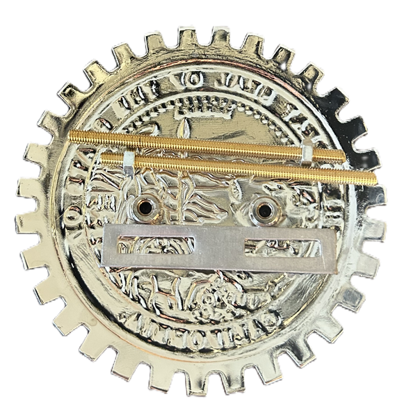 CALIFORNIA STATE SEAL CAR GRILLE BADGE EMBLEM