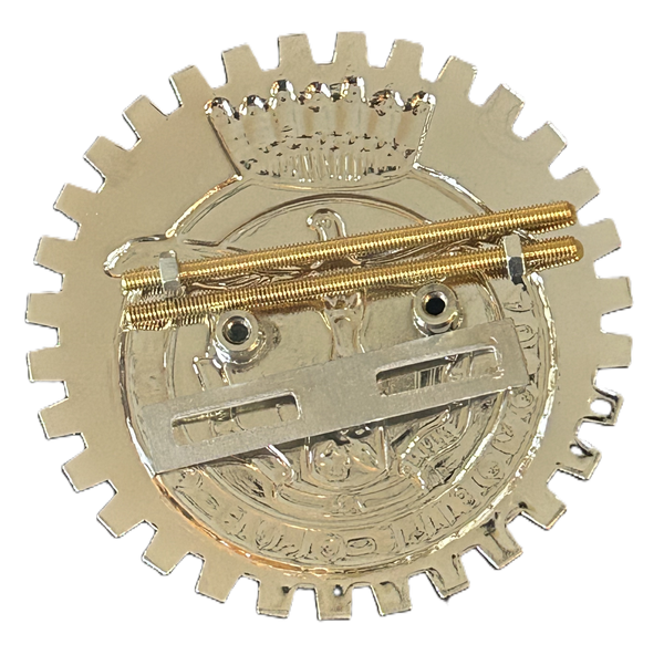 CANNES FRANCE AUTOMOBILE CLUB CAR GRILLE BADGE
