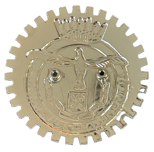 CANNES FRANCE AUTOMOBILE CLUB CAR GRILLE BADGE