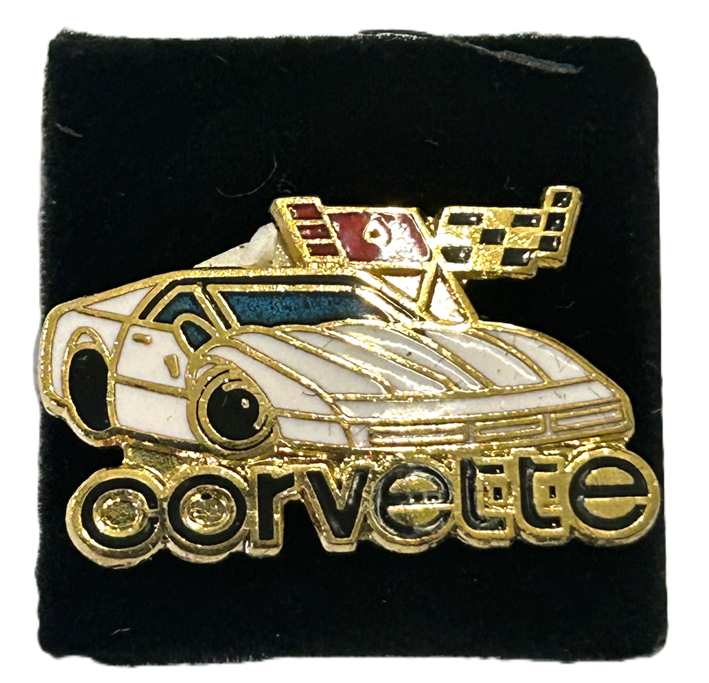 CORVETTE CAR PIN - LAPEL PIN