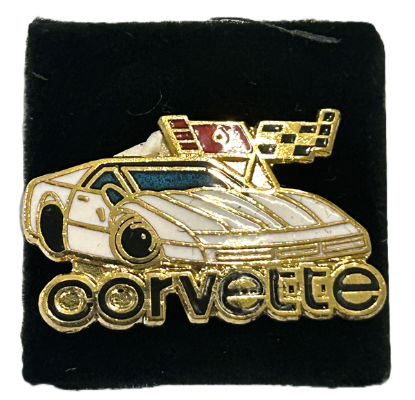 CORVETTE CAR PIN - LAPEL PIN