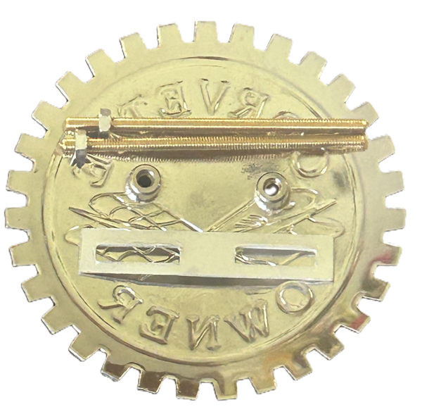 CHEVROLET CORVETTE OWNER AUTOMOBILE GRILLE BADGE EMBLEM