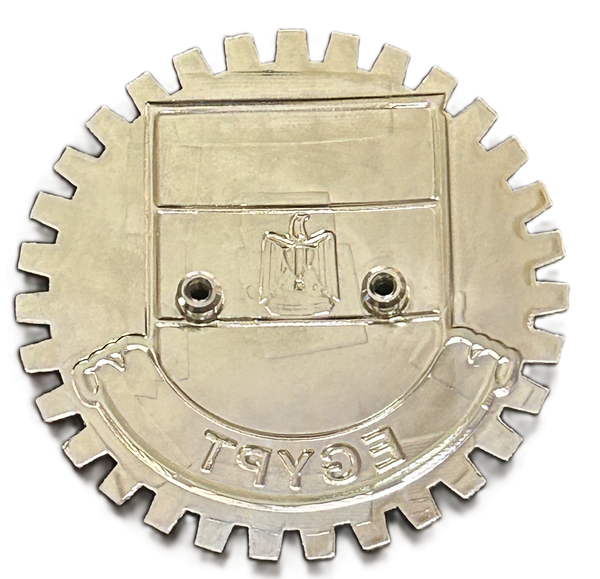 EGYPTIAN FLAG AUTOMOBILE GRILLE BADGE EMBLEM