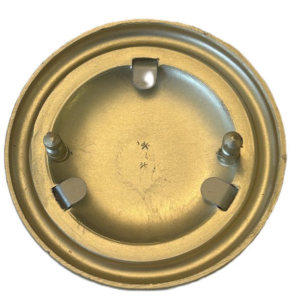 FIAT HOOD / TRUNK BADGE - SINGLE POST ON BACK