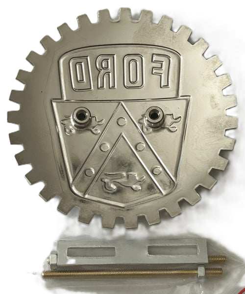 VINTAGE FORD AUTOMOBILE GRILLE BADGE