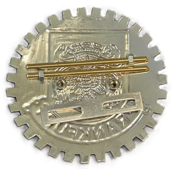 FRANKFURT GERMANY COAT OF ARMS CAR GRILLE BADGE EMBLEM