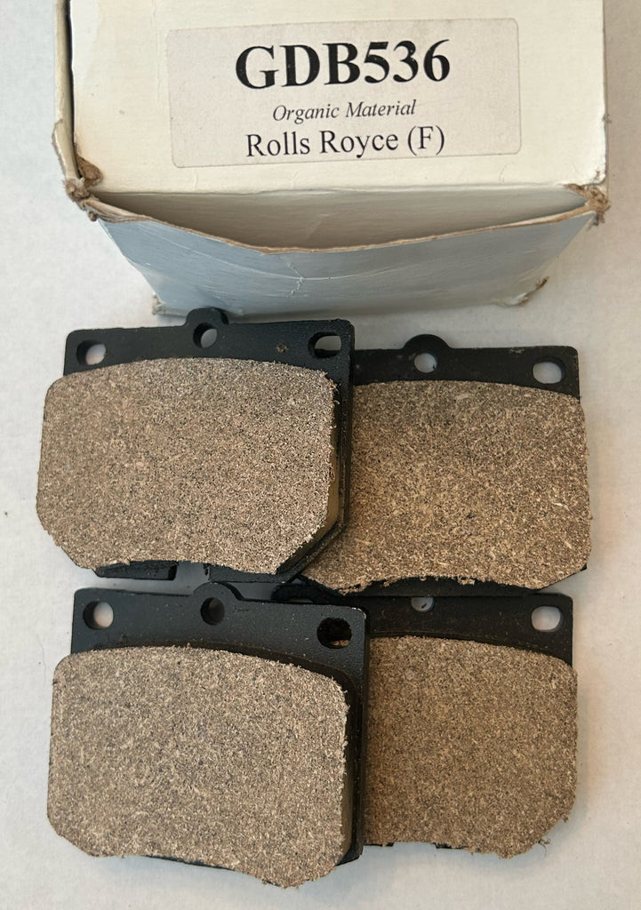 FRONT BRAKE PAD SET ROLLS ROYCE 1965-1973 GDB536