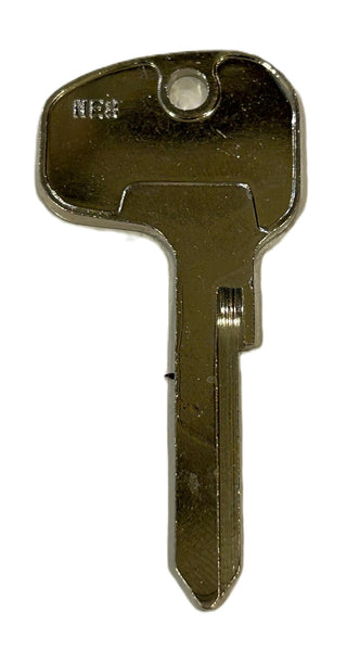 Ilco NE8 Key Blank suitable for various Ferrari 365GT4, 365GTC/4, 400i, 400GT, 412