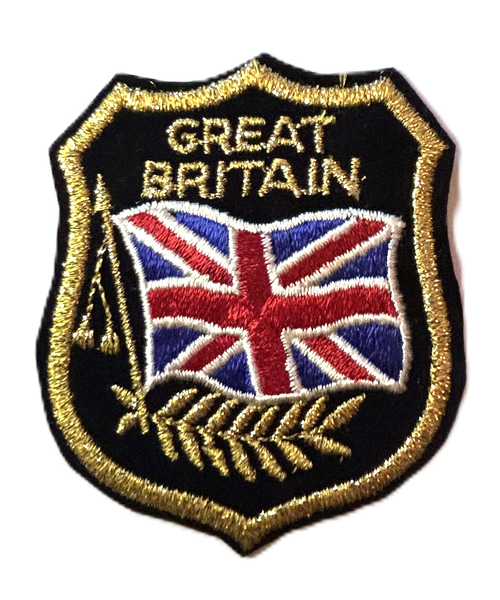 Great Britain Embroidered Patch for Cap or Jacket