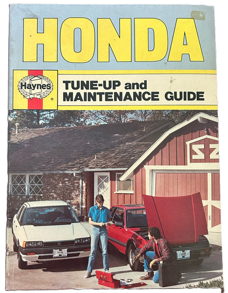 HAYNES TUNE UP MANUAL HONDA CIVIC PRELUDE ACCORD THROUGH 1982