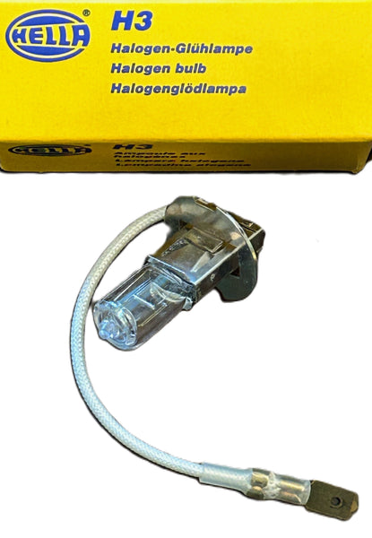 HELLA H3 FOG LAMP BULB 12V 55W 8GH 002 090-131 MERCEDES BMW PORSCHE OPEL