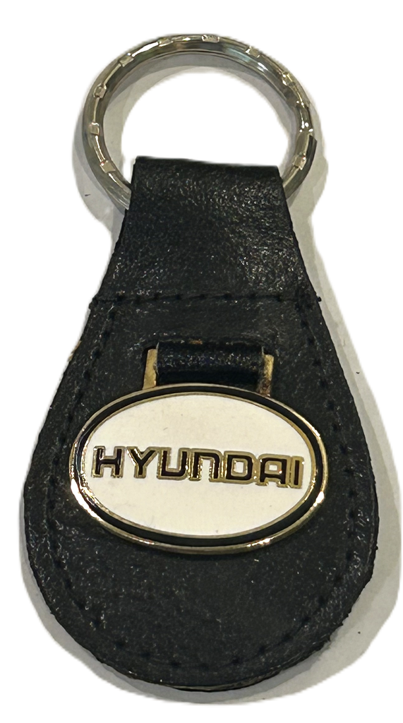 HYUNDAI NOS LEATHER KEY FOB