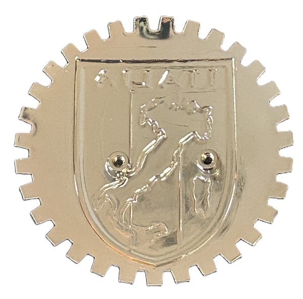 ITALIA AUTOMOBILE GRILLE BADGE - ITALY CAR BADGE