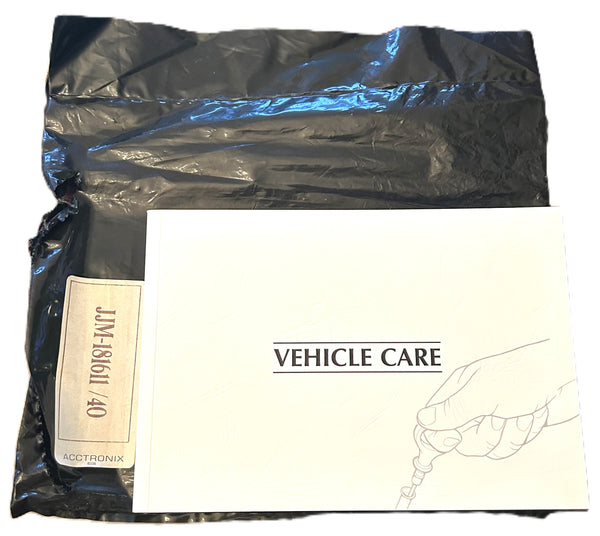 NOS ORIGINAL JAGUAR VEHICLE CARE GUIDE JJM18161140