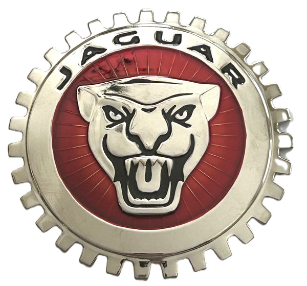 JAGUAR AUTOMOBILE GRILLE BADGE EMBLEM