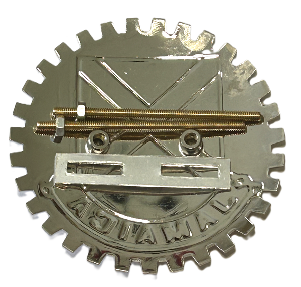 JAMAICAN FLAG AUTOMOBILE GRILLE BADGE EMBLEM