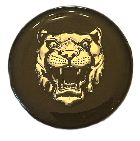 JAGUAR XJ CENTER HUBCAP EMBLEM 1 7/8' DIAMETER