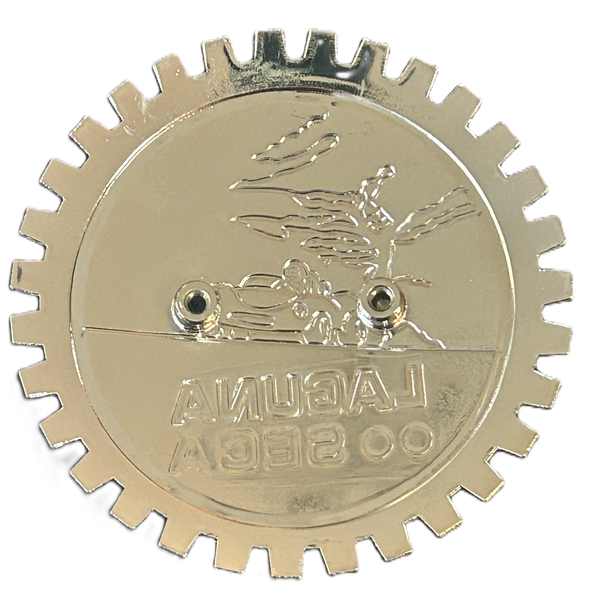 LAGUNA SECA RACING AUTOMOBILE GRILLE BADGE EMBLEM