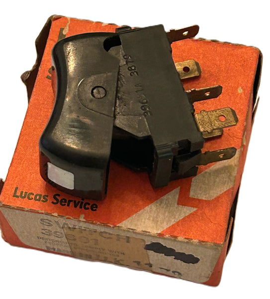 LUCAS 39691 152SA ROCKER SWITCH JAGUAR XKE SER 1,2,3 XJ6 XJ12 SER1 ...