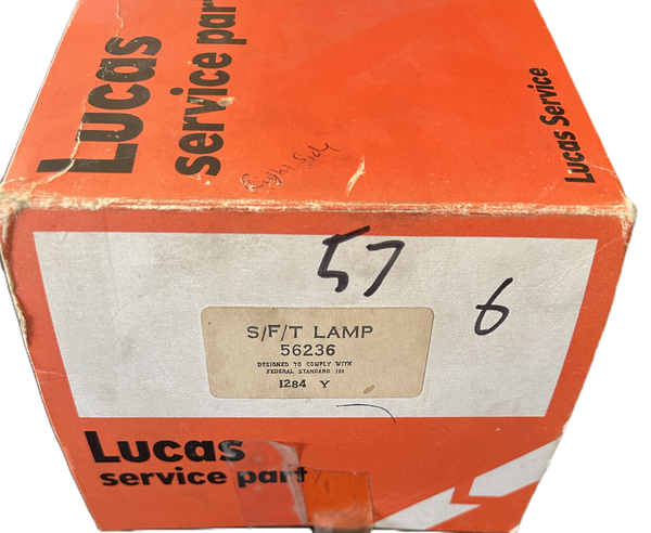 NOS LUCAS RH PARKING LAMP ASSEMBLY 56236 RARE