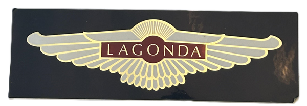 NOS LAGONDA DECAL 5 3/4"" X 1 7/8"