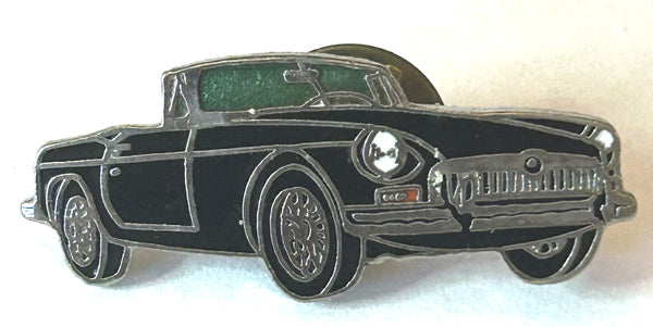 MGB black LAPEL PIN ENAMEL / HAT JACKET PIN