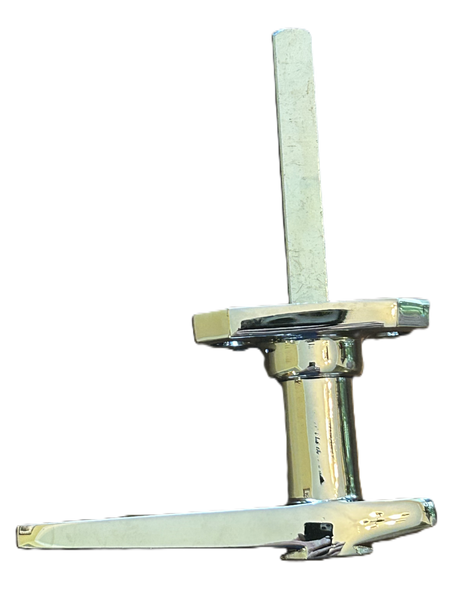 MGTB OUTER CHROME DOOR HANDLE WITH LOGO