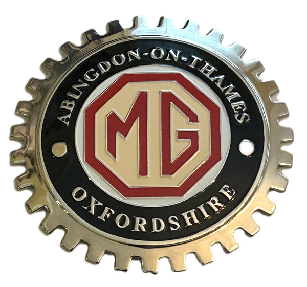 MG ABINGDON ON THAMES OXFORDSHIRE CAR GRILLE BADGE