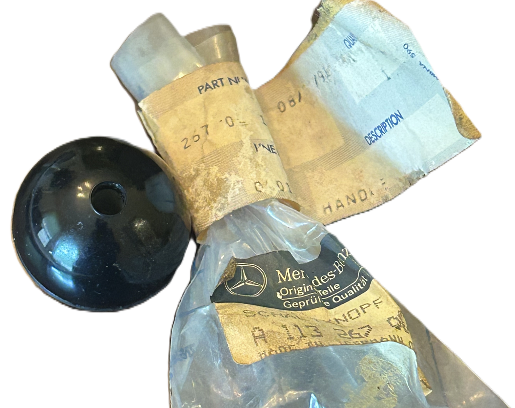 RARE NOS GENUINE GEARSHIFT KNOB MERCEDES 113 267 00 10