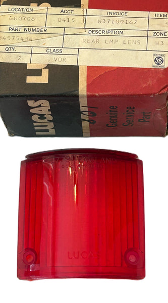 LUCAS NOS L779 54575484 REAR TAIL LAMP LENS ROVER 2000TC P6