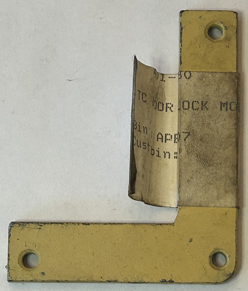 NOS MOSS 401-180 DOOR LOCK MOUNTING PLATE MGTC