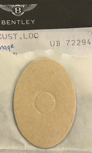 PAD ADHESIVE MEDALLION UB72294 ROLLS ROYCE 1988-2004