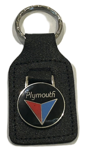 PLYMOUTH NOS LEATHER KEY FOB