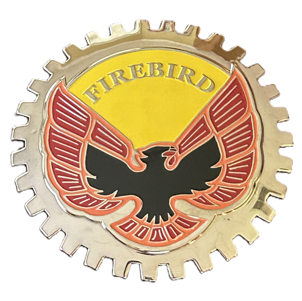 PONTIAC FIREBIRD AUTOMOBILE GRILLE BADGE EMBLEM
