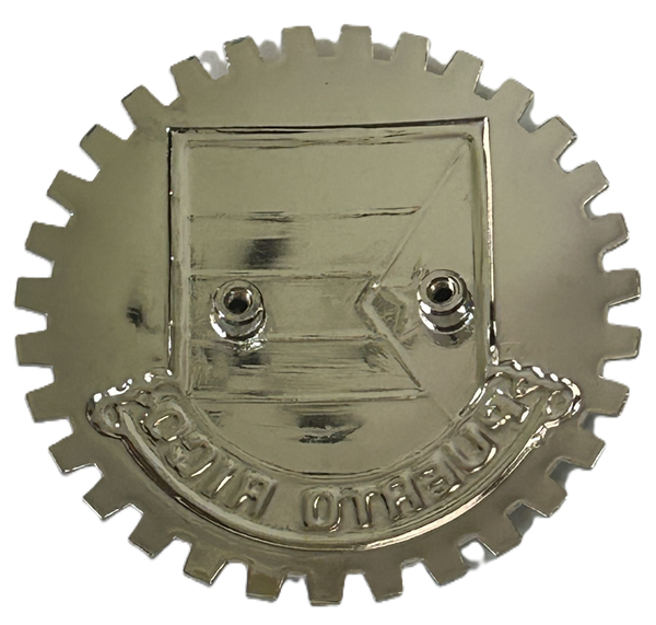 PUERTO RICO FLAG CAR GRILLE BADGE EMBLEM - FLAG OF PUERTO RICO