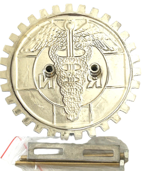 RN REGISTERED NURSE BADGE CAR GRILLE EMBLEM