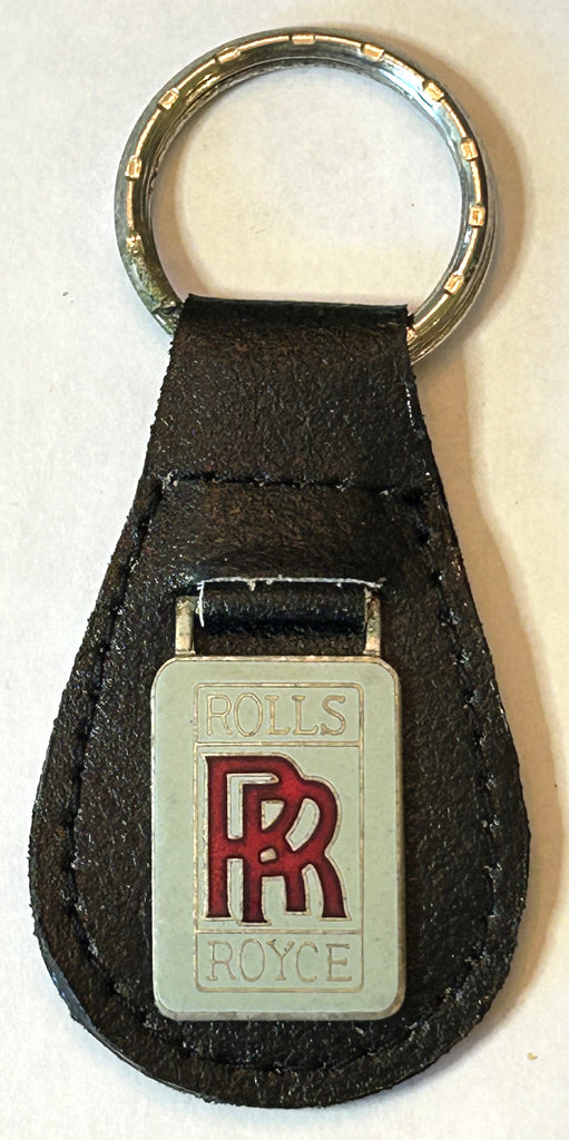 ROLLS ROYCE NOS LEATHER KEY FOB