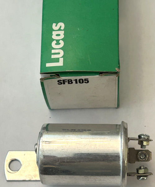 LUCAS SFB105 FLASHER UNIT AUSTIN HEALEY JAGUAR MG MIDGET MGB TR3 TR4 PLUS