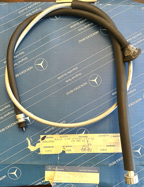 SPEEDOMETER CABLE 116 542 12 07 MERCEDES 450 1973-1980
